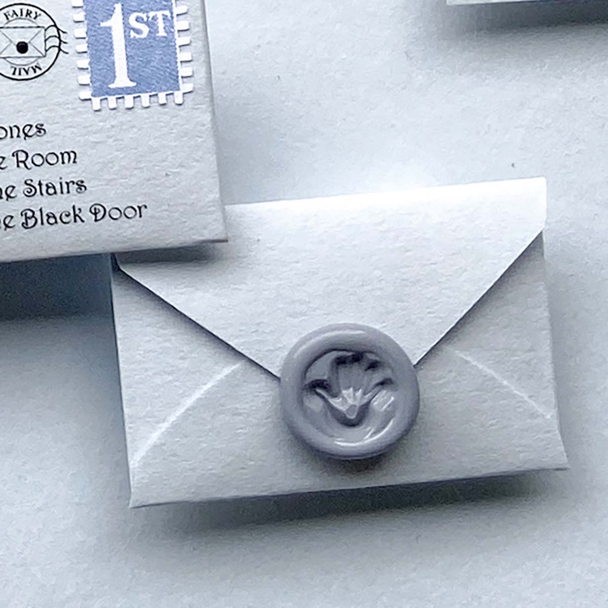 Magical blue fairy mail keepsake for girls and boys