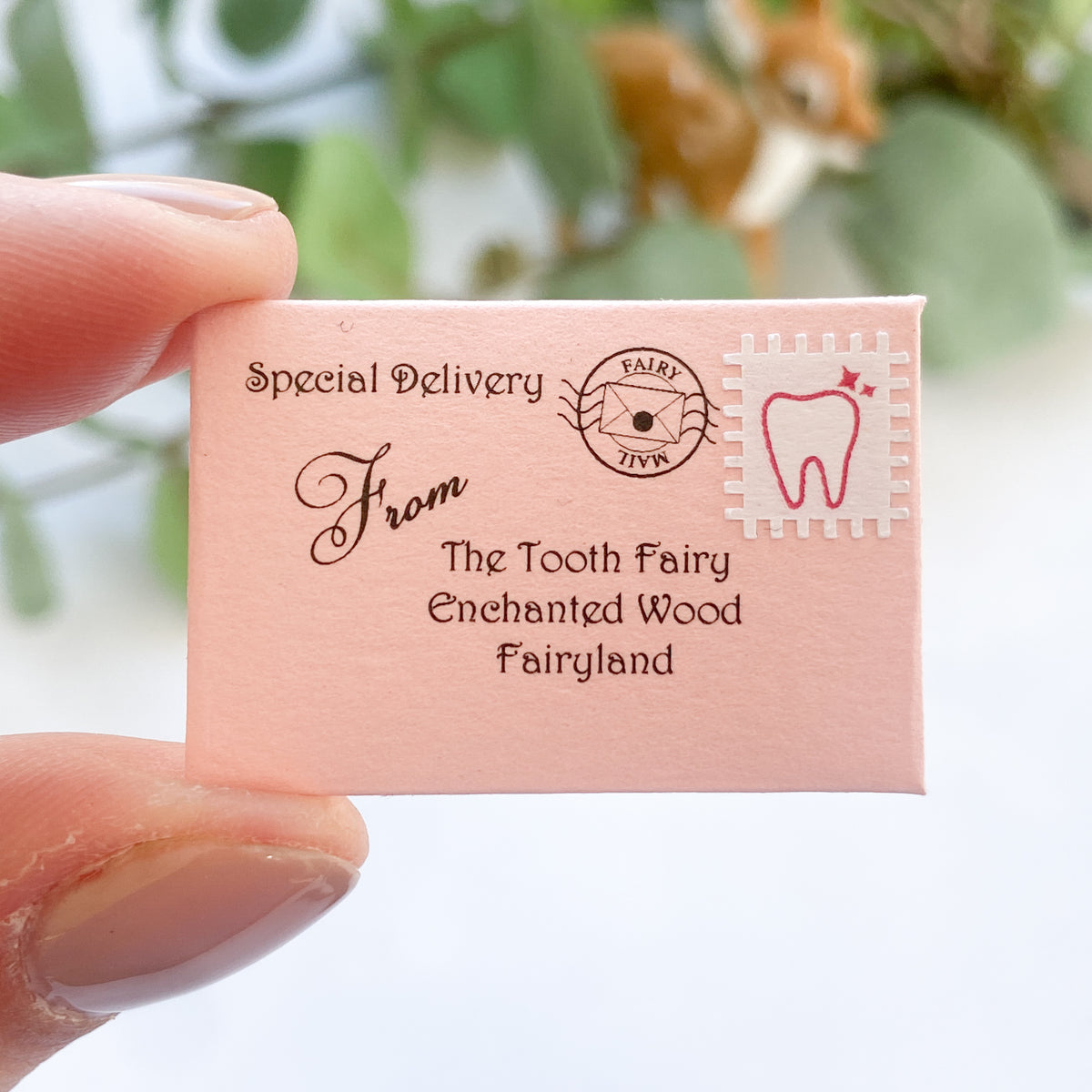 Tooth Fairy Letter Kit (Pink)- First Tooth