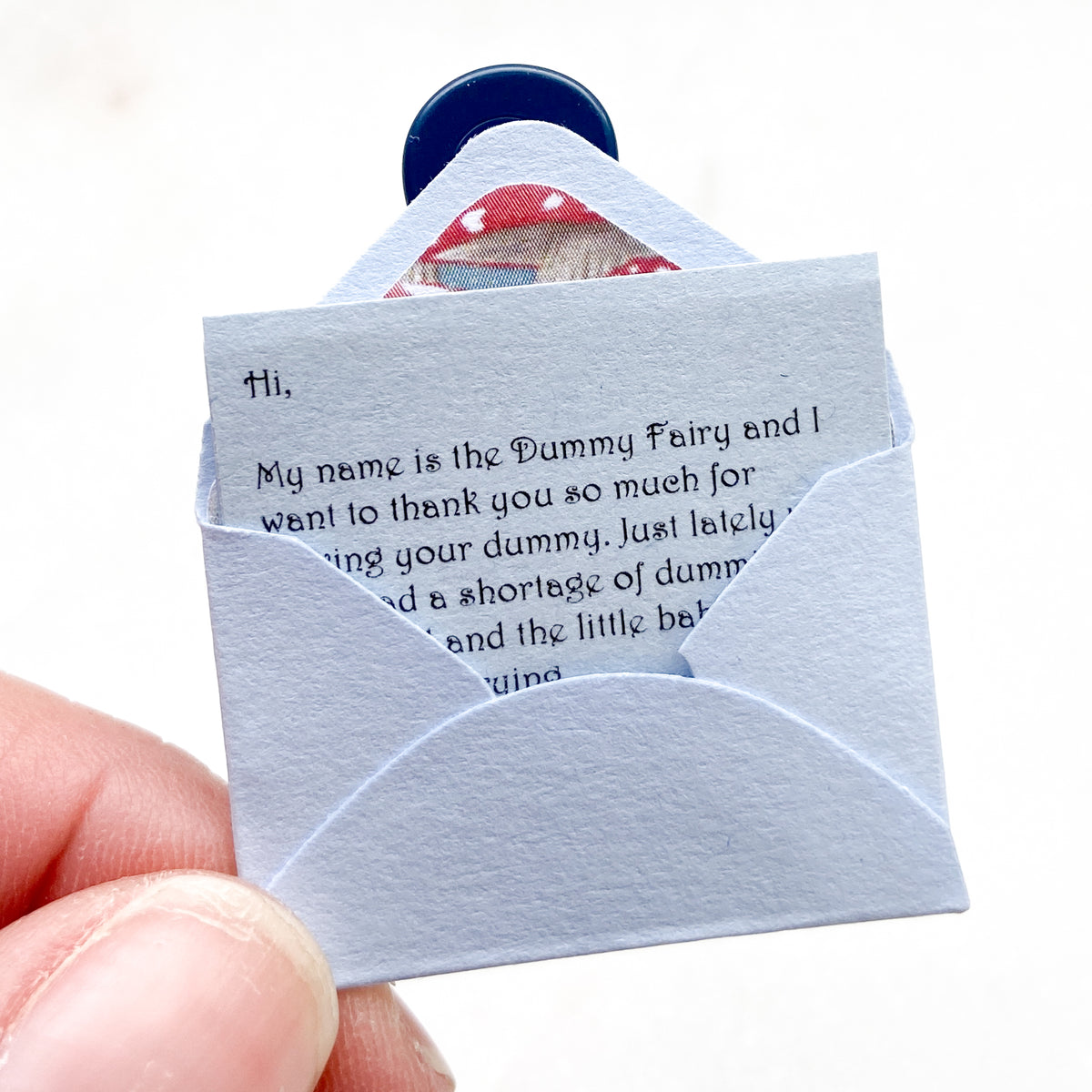 Boy's Dummy Fairy Letter