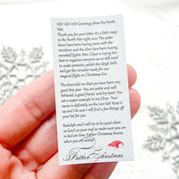Personalised Father Christmas Letter with Magnifying Glass