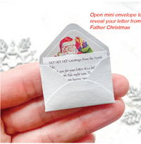 Personalised Father Christmas Letter with Magnifying Glass