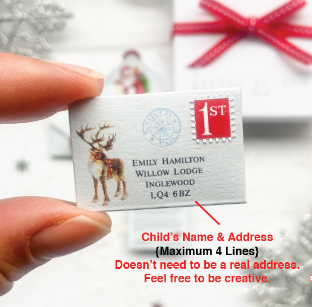 Personalised Father Christmas Letter with Magnifying Glass