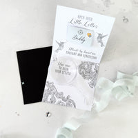 Personalised First Father’s Day Letter for Daddy | Tiny Keepsake Gift from Baby