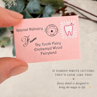 Tooth Fairy Letter Kit (Pink)