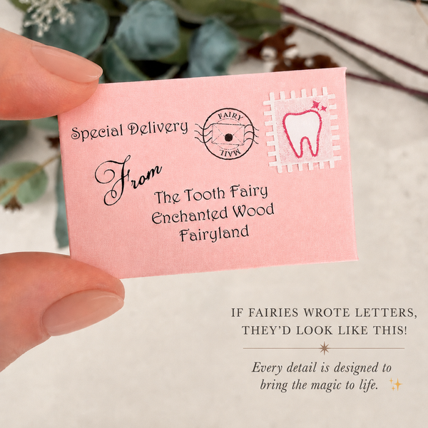 Tooth Fairy Letter Kit (Pink)