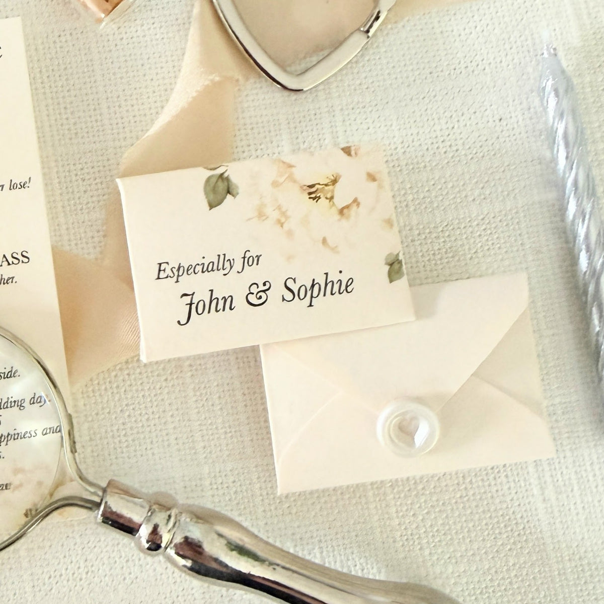 Personalised Wedding Keepsake Gift – Meaningful Marriage Survival Kit for Couples