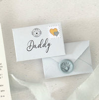 Personalised First Father’s Day Letter for Daddy | Tiny Keepsake Gift from Baby