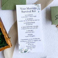 Marriage Survival Kit Gift